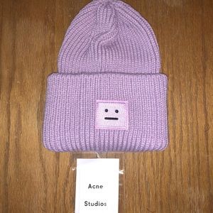 Acne Studios Purple Beanie